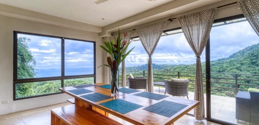 Ocean View Luxury Home for Sale Dominical