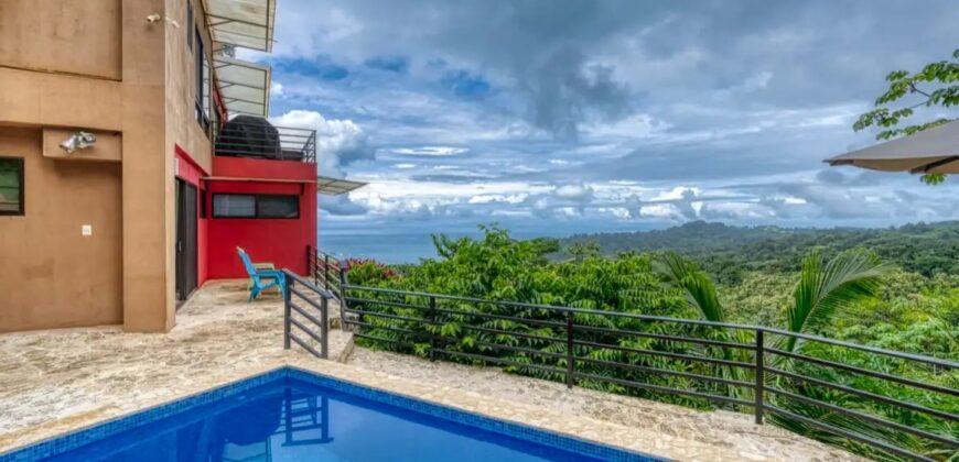 Ocean View Luxury Home for Sale Dominical