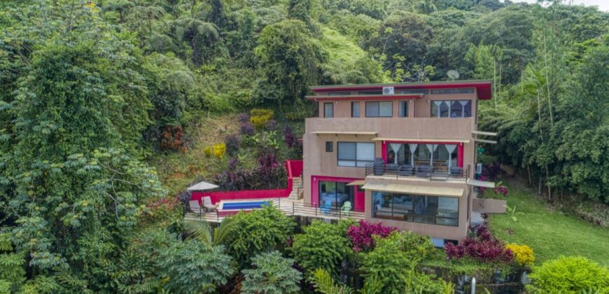 Ocean View Luxury Home for Sale Dominical