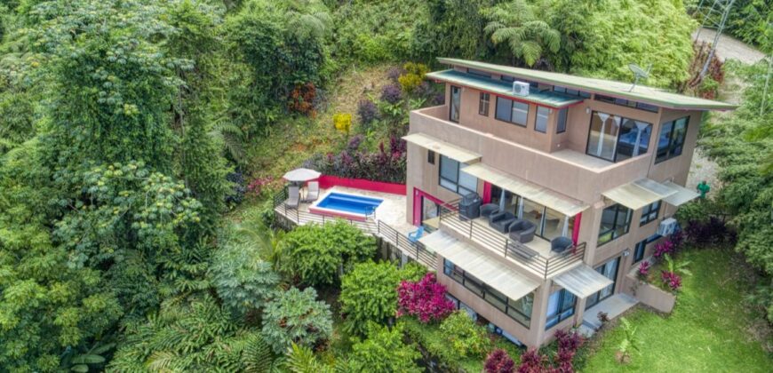 Ocean View Luxury Home for Sale Dominical