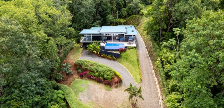 Ocean View Home In Dominical