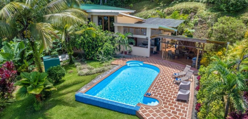 Beautiful Home with Land in Uvita