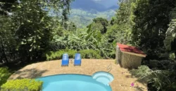 Mountain View Home In Dominical