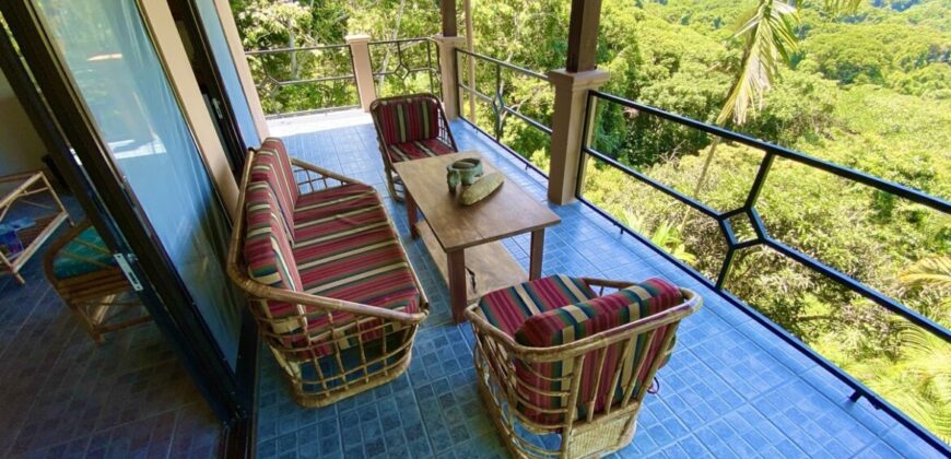 Ocean & Jungle View Home For Sale Dominical