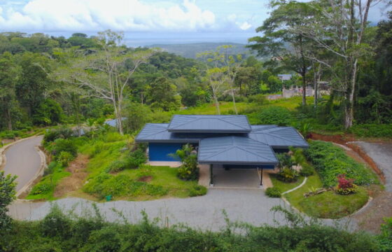 New Ocean View Home In Uvita