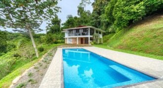 Ocean View Home in Lagunas Costa Rica