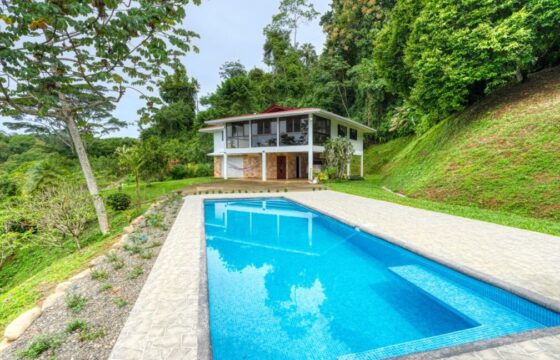Ocean View Home in Lagunas Costa Rica