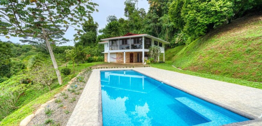 Ocean View Home in Lagunas Costa Rica