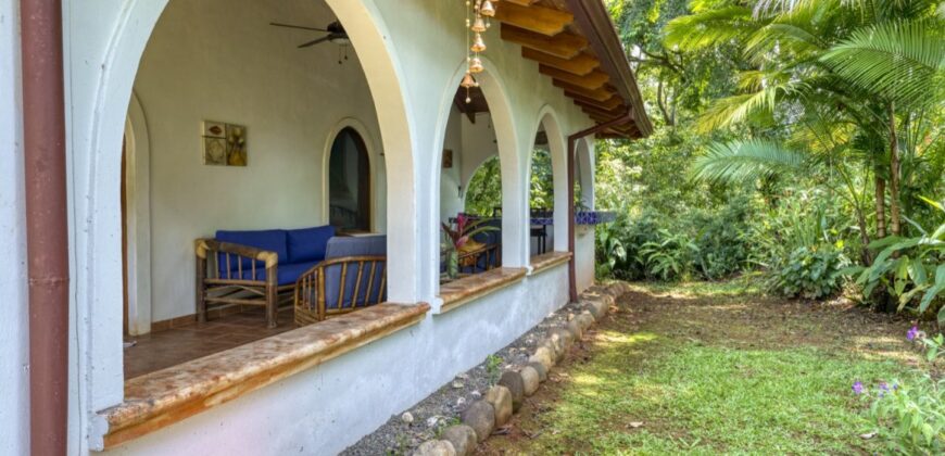 Ocean View Lot Guest House for Sale Dominical