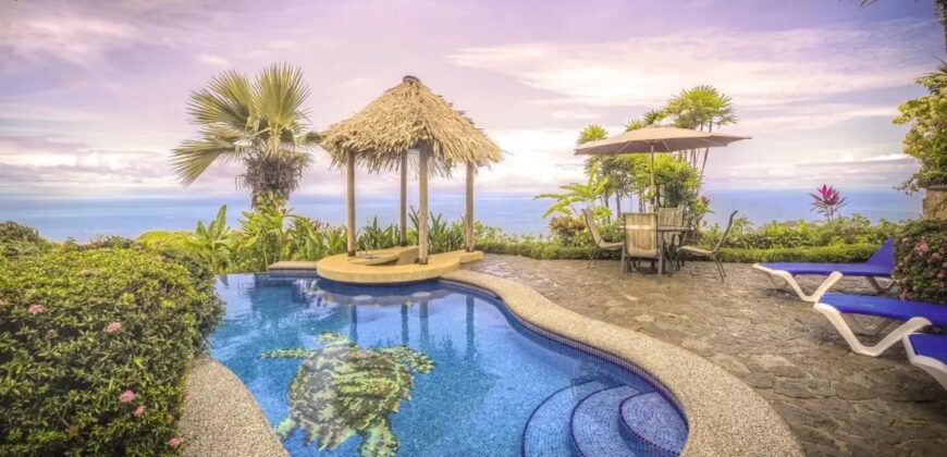 Ocean View Tropical Property in Escaleras