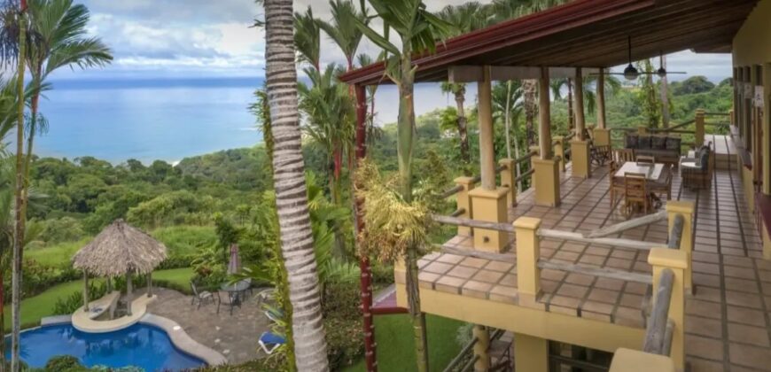 Ocean View Tropical Property in Escaleras