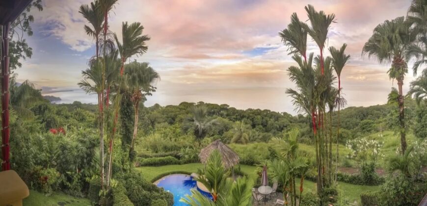 Ocean View Tropical Property in Escaleras