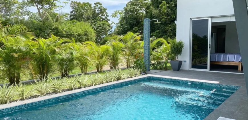 Ocean and Mountain View Home in Uvita