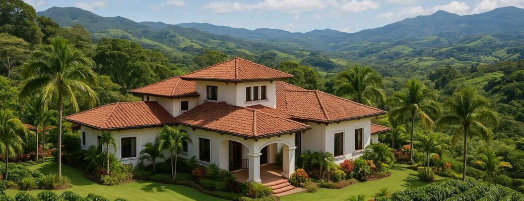 A beautiful estate-style property in San Ramón, Costa Rica, listed for sale with GAP Real Estate.