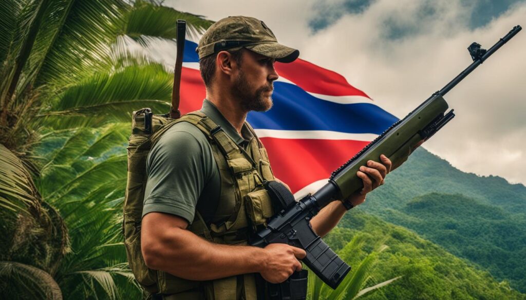 foreigner firearm ownership in Costa Rica