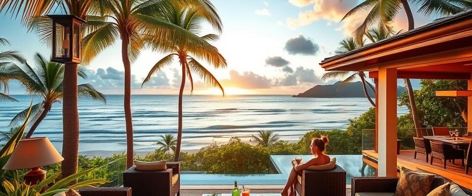 Luxury beach villas in Costa Rica