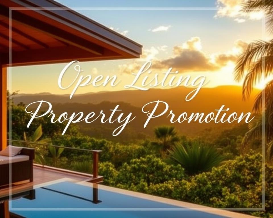 open listing property promotion Costa Rica