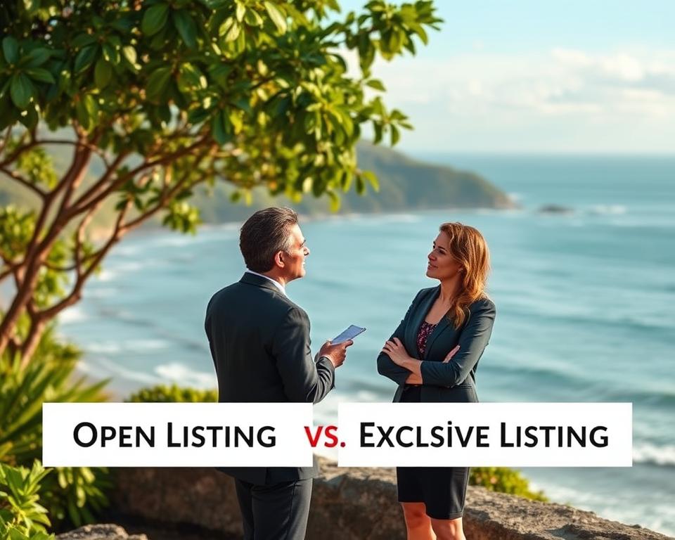 open listing vs exclusive listing