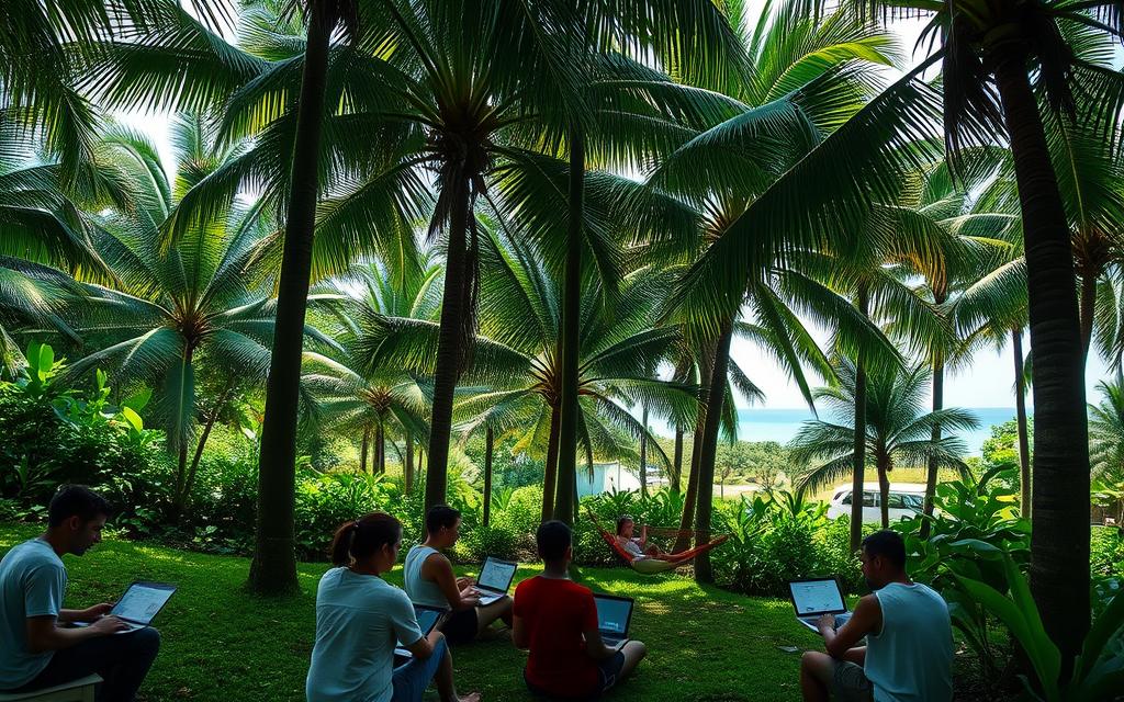 digital nomads in Costa Rica